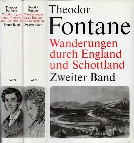 Fontane, Theodor: Wanderungen durch England und Schottland. Hrsg. u. eingeleitet von Hans-Heinrich Reuter. 2 Bde. (2. Aufl.). 