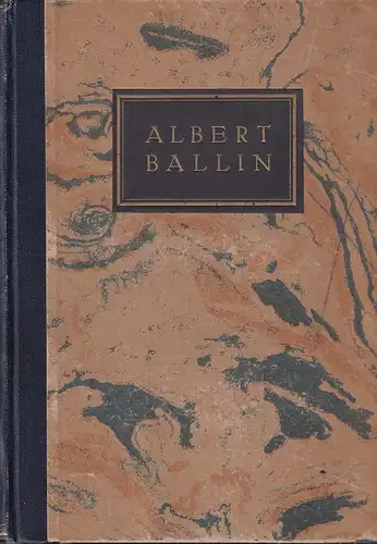 Huldermann, Bernhard: Albert Ballin. 5. Aufl. 
