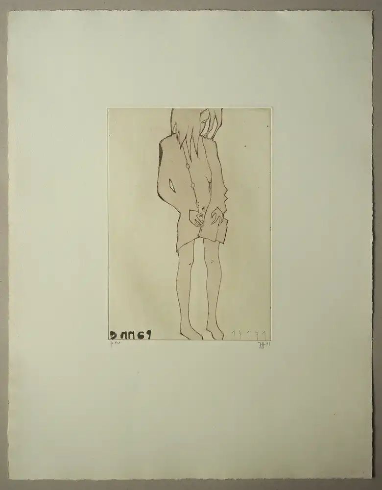 Panne. Aquatinta-Radierung auf starkem Bütten, Janssen, Horst (1929-1995) 0