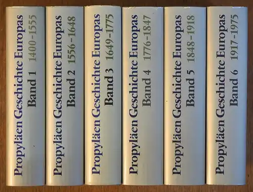 Propyläen-Geschichte Europas. 6 Bde. (= komplett). 