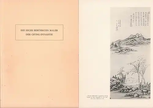 Contag, Victoria: Die sechs berühmten Maler der Ch'ing-Dynastie. 