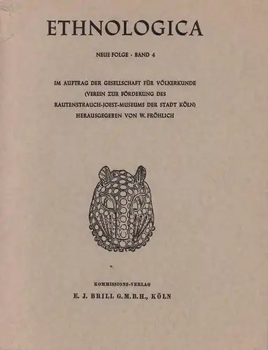 Fröhlich, Willy: Beiträge zur Völkerkunde Südostasiens und Ozeaniens. 
