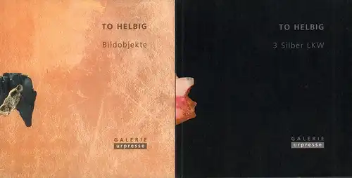 Bild - Text - Klang. 2 Teile und 1 CD. [Gestaltung: Ulf Rickmann), Helbig, TO