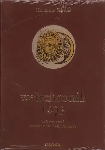 Schedel, Hartmann: Weltchronik. FAKSIMILE. Kolorierte Gesamtausgabe von 1493.  Einleitung und Kommentar von Stephan Füssel. (Lizenzausgabe des Taschen Verlags, Köln). 