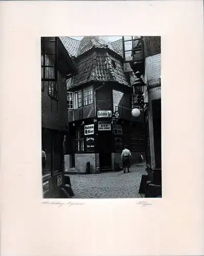 Alt-Hamburg, Kugelsort. Original-Fotografie, Seggern, Heinrich von, (1860-1948)