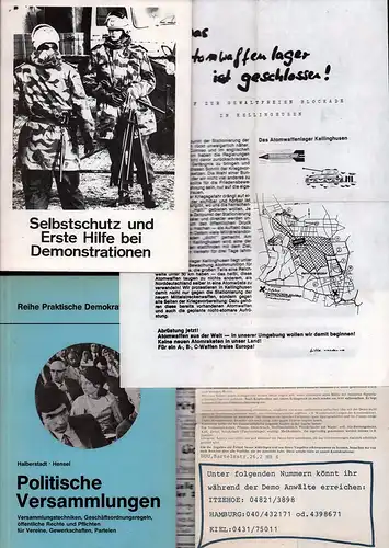 Selbstschutz und Erste Hilfe bei Demonstrationen. Eine Anleitung für jedefrau und jedermann. 4. Aufl