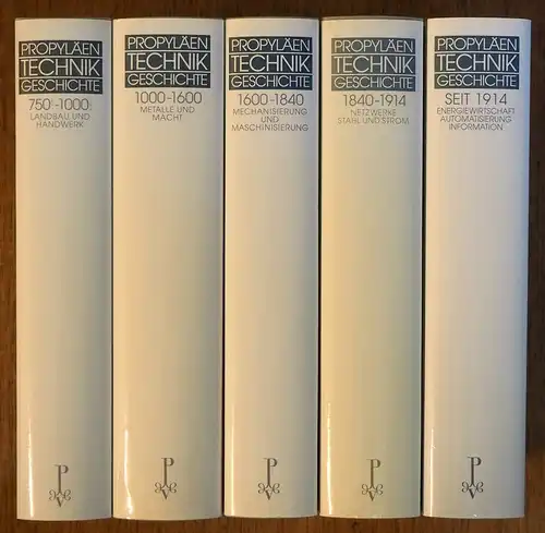 Propyläen Technikgeschichte. 5 Bde, König, Wolfgang (Hrsg.)