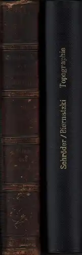 Schröder, Johannes v. / Herm. Biernatzki: Topographie der Herzogthümer Holstein und Lauenburg, des Fürstenthums Lübeck und des Gebiets der freien und Hanse Städte Hamburg und.. 
