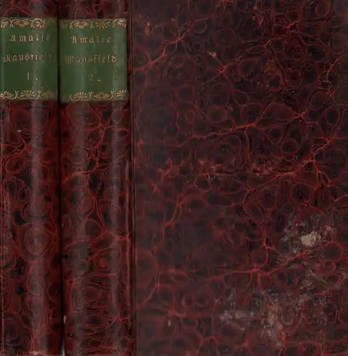 [Cottin, Sophie]: Amalie Mansfield. Seitenstück zur Delphine. [Briefroman aus dem Französischen]. 2 Bde. (= komplett). 