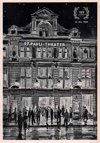 Programmheft St. Pauli-Theater. Das Hamburger Volkstheater. Direktion: Geschwister Kurt und Edith Simon. Spielzeit 1965/66. 