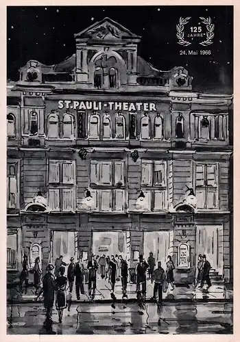 Programmheft St. Pauli-Theater. Das Hamburger Volkstheater. Direktion: Geschwister Kurt und Edith Simon. Spielzeit 1965/66