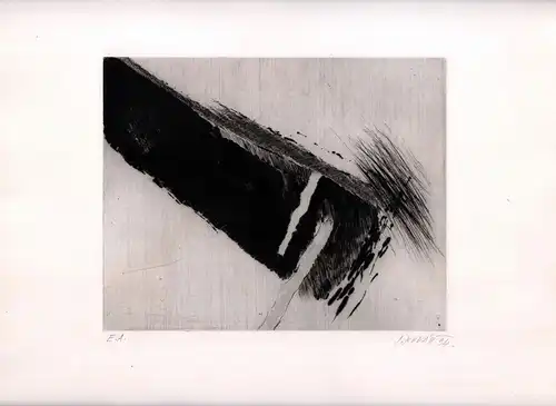 Original-Radierung, ohne Titel, Kovár, Jaroslav