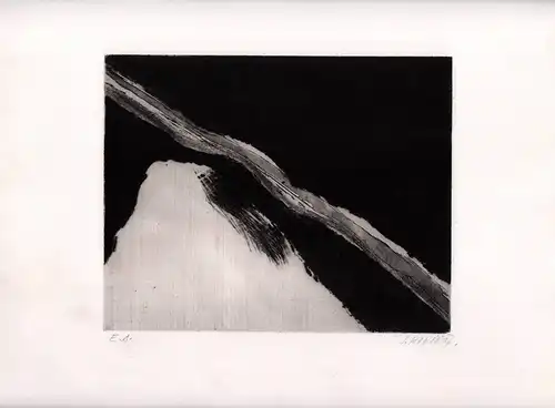 Original-Radierung, ohne Titel, Kovár, Jaroslav