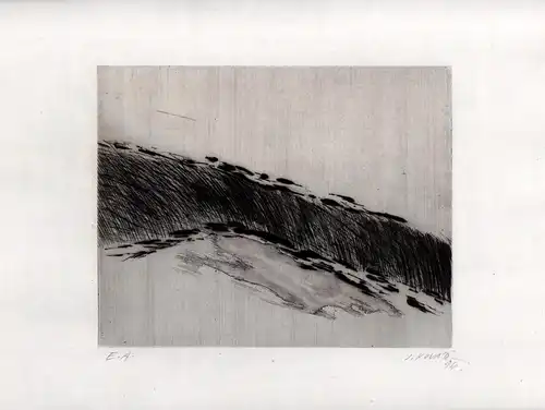 Original-Radierung, ohne Titel, Kovár, Jaroslav
