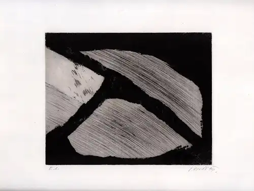 Original-Radierung, ohne Titel, Kovár, Jaroslav