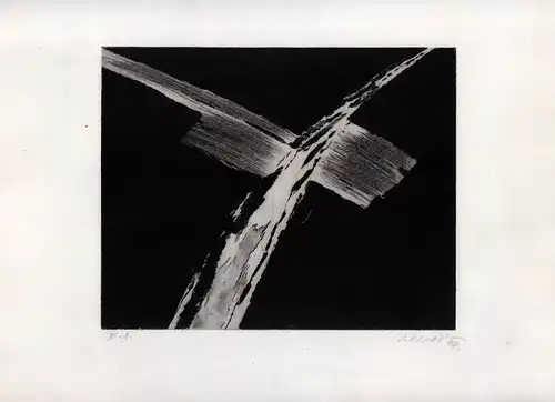 Original-Radierung, ohne Titel, Kovár, Jaroslav