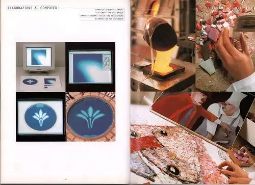 Panorama. Bisazza Mosaico. Dossier architetto.  [Musterkatalog Sommer 1997]. 
