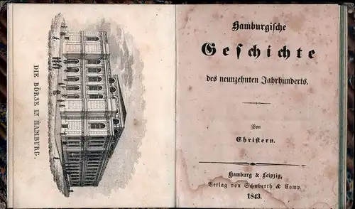 Christern, [Johann Wilhelm]: Hamburgische Geschichte des neunzehnten Jahrhunderts. 