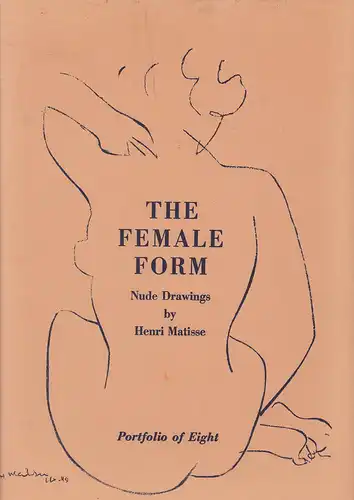 The female form. Nude drawings. 6 (of 8) plates, Matisse, Henri