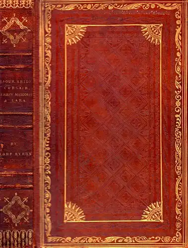 Byron, George Gordon Noel.: The Giaour, a fragment of a Turkish tale. By Lord Byron. The fourteenth [14.] edition. [Und 4 weitere Werke in 1 Bd. = Sammelband]. 