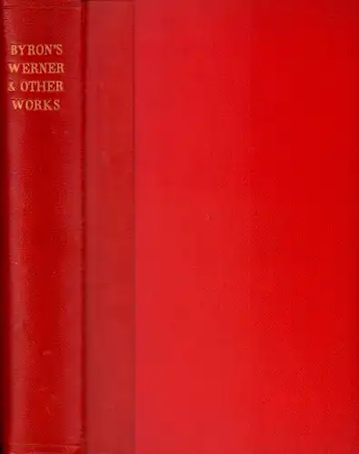 Byron, Lord [George Gordon Noel]: [Sammelband mit 7 Einzeldrucken]. 