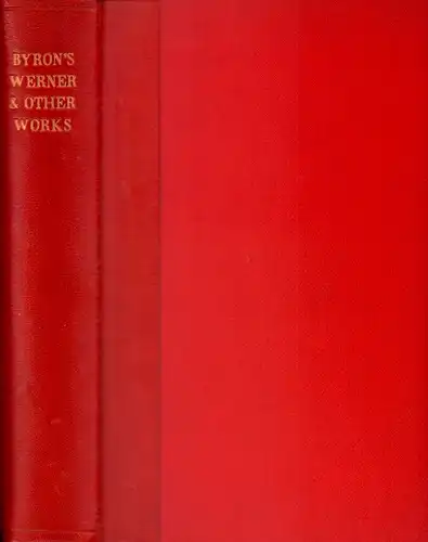 [Sammelband mit 7 Einzeldrucken], Byron, Lord [George Gordon Noel]