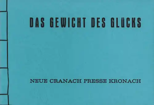Cesaro, Ingo (Hrsg.): Das Gewicht des Glücks. [Haiku und Senryu]. 