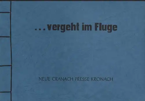 Cesaro, Ingo (Hrsg.): vergeht im Fluge. [Haiku und Senryu]. 