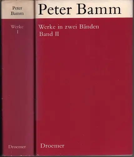 Bamm, Peter: Werke in zwei Bänden. (1. bis 60. Tausend). 