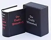 Bierce, Ambrose: Des Teufels Wörterbuch. Miniaturbuch. (2. veränderte Aufl.). 