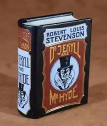 Stevenson, Robert Louis: The strange case of Dr. Jekyll and Mr. Hyde. Miniaturbuch. 