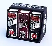 Stoker, Bram: Dracula. (Miniaturbuch). 3 Bde. 