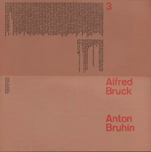 Bruhin, Anton: Alfred Bruck. 