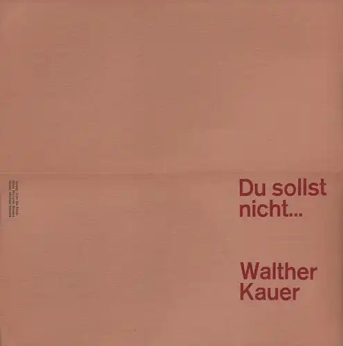 Keller, Matt: Du sollst nicht ... Grafik: Michael Baviera. 