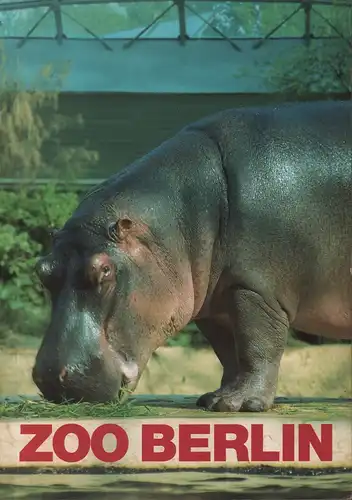 Frädrich, Hans: Wegweiser durch den Zoologischen Garten Berlin und sein Aquarium. 42. AUFLAGE. Mit 166 tlw. ganzseit. Farbfotos. 