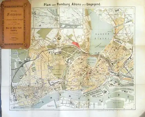 Officieller Festführer für das I. Allgemeine Deutsche Kriegerfest in Hamburg vom 1. bis 3. Juli 1883 nebst Plan und Führer durch Hamburg. 