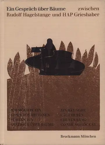 Hagelstange, Rudolf / Grieshaber, HAP: Ein Gespräch über Bäume zwischen Rudolf Hagelstange und HAP Grieshaber. (Kleine Ausgabe). 