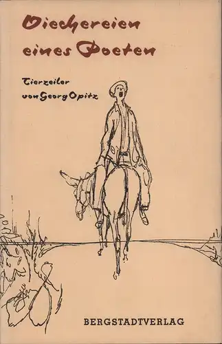 Opitz, Georg: Viechereien eines Poeten. Tierzeiler. 