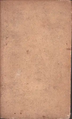 Heydenreich, Karl Heinrich: Vesta. Kleine Schriften zur Philosophie des Lebens, besonders des häuslichen. Zweytes Bändchen. [BAND 2 (von 5) apart]. 