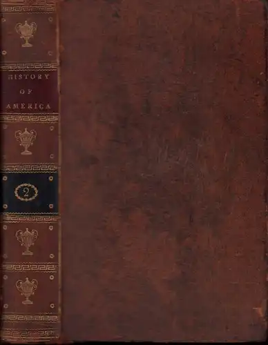 Winterbotham, William: An historical, geographical, commercial and philosophical View of the United States of America, and of the European Settlements in America and the West-Indies. VOL. II [2] (von 4) apart. First American edition, with additions and co