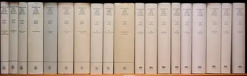 Niethammer, Günther / Blotzheim, Urs N. Glutz von Blotzheim (Hrsg.): Handbuch der Vögel Mitteleuropas. Bearb. von Kurt M. Bauer u.v.a.m. 14 Bde. (in 22 Bdn.) (= komplett). 