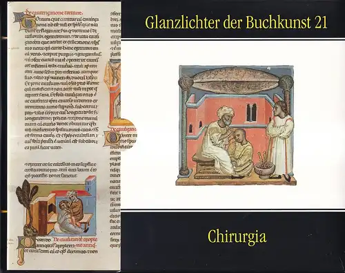 Abu'l Qasim Halaf Ibn 'Abbas al-Zahraui: Chirurgia. Cod. Ser. n. 2641 der Österreichischen Nationalbibliothek, Wien. Kommentar / Commentary: Eva Irblich. (Lat. von Gerhard von Cremona). [Verkleinerte Faksimile-Ausgabe]. 