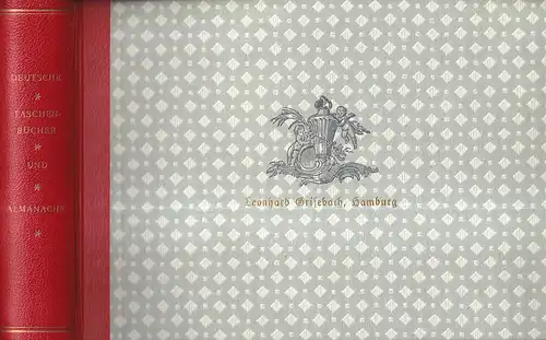 Lanckoronska, Maria / Rümann, Arthur: Geschichte der deutschen Taschenbücher und Almanache aus der klassisch-romantischen Zeit. 