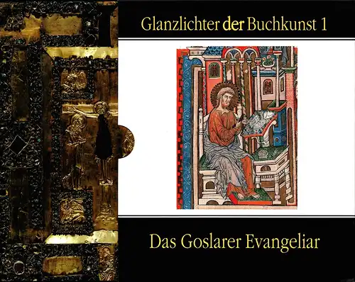 Das Goslarer Evangeliar. Mit Erläuterungen von Renate Kroos und Frauke Steenbock. (2. Aufl.). 