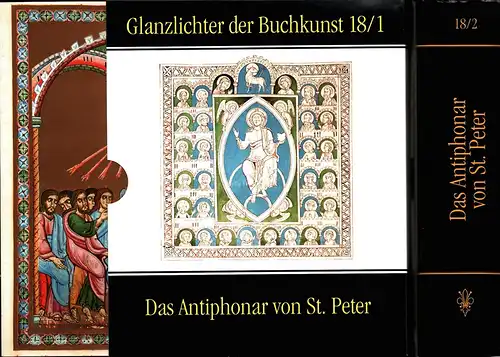 Das Antiphonar von St. Peter. Codex Vindobonensis Ser. n. 2700 der Österreichischen Nationalbibliothek. TEIL 1., Pag. 1-438 und TEIL 2., Pag. 439-846. Kommentar von Franz Unterkircher und Otto Demus. 2 Bde. (= komplett). 