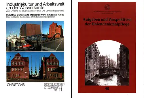 (Haspel, Jörg) (Red.): Industriekultur und Arbeitswelt an der Wasserkante. Zum Umgang mit Zeugnissen der Hafen  und Schiffahrtsgeschichte. Internationales Hamburger Hafendenkmalpflege Symposion / Industrial culture.. 