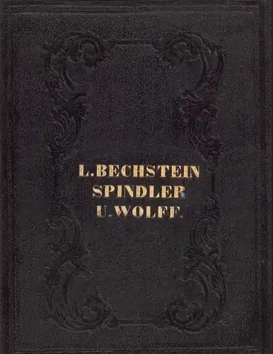 Bechstein, Ludwig / Görres, J. / Spindler, Karl / Wolff, O.L.B: Anthologie aus L. Bechsteins Werken. Anhang: Fragmente von J. Görres // Gewählte Erzählungen von.. 