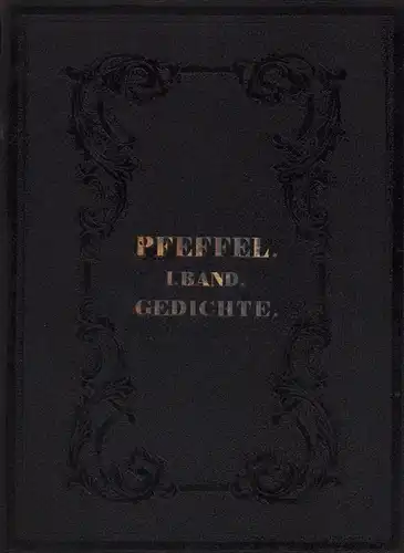Pfeffel, Gottlieb Conrad: Gottlieb Conrad Pfeffel's Fabeln. Vollständige Ausgabe. BAND 1, Teile 1 und 2 (in einem Band). Mit der Biographie und dem Portrait des Verfassers. 