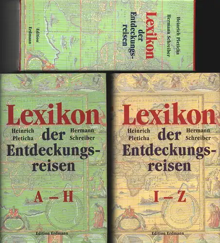 Pleticha, Heinrich / Schreiber, Hermann: Lexikon der Entdeckungsreisen. 2 Bde. (= komplett). 