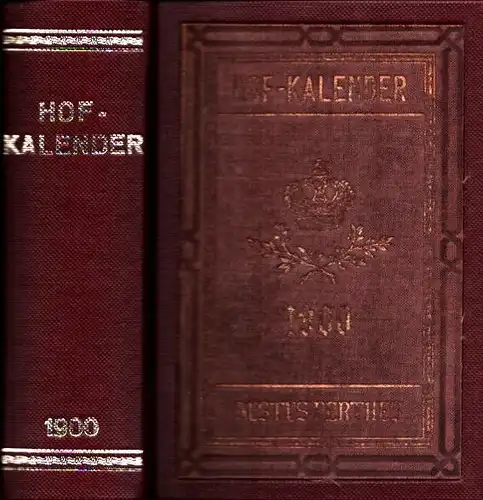 Gothaischer Genealogischer Hofkalender nebst diplomatisch-statistischem Jahrbuche. JG. 137 / 1900